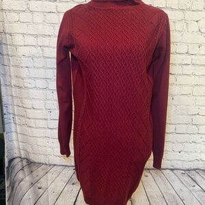 XL turtleneck sweater dress